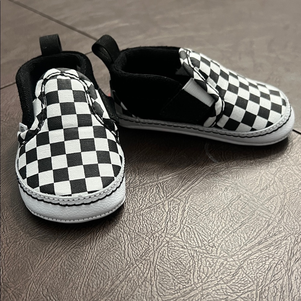 Vans Checkered Baby Slip-On Shoes